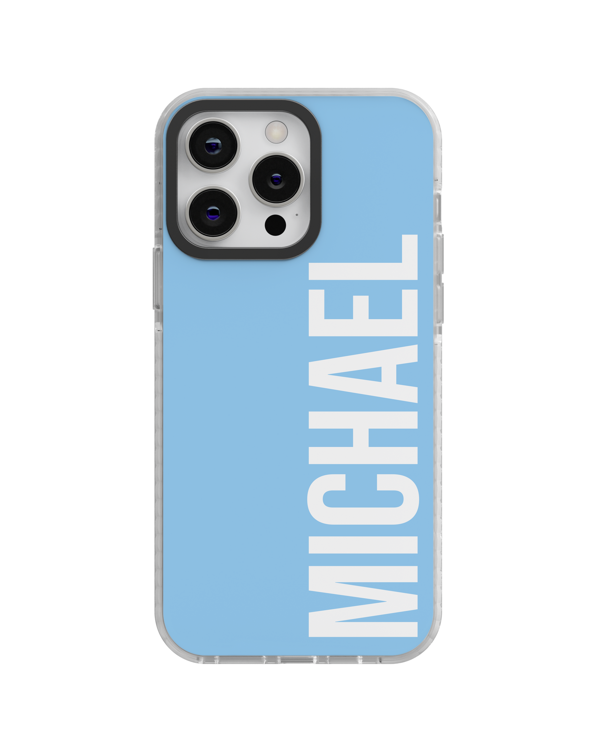 Personalised Name Baby Blue iPhone Case
