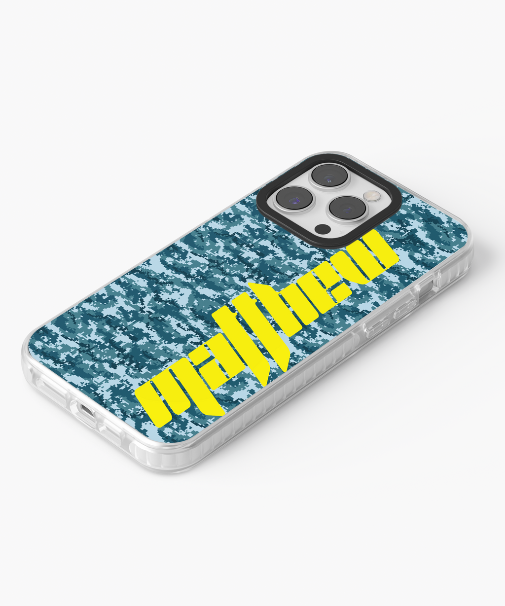 Blue Digital Camo
