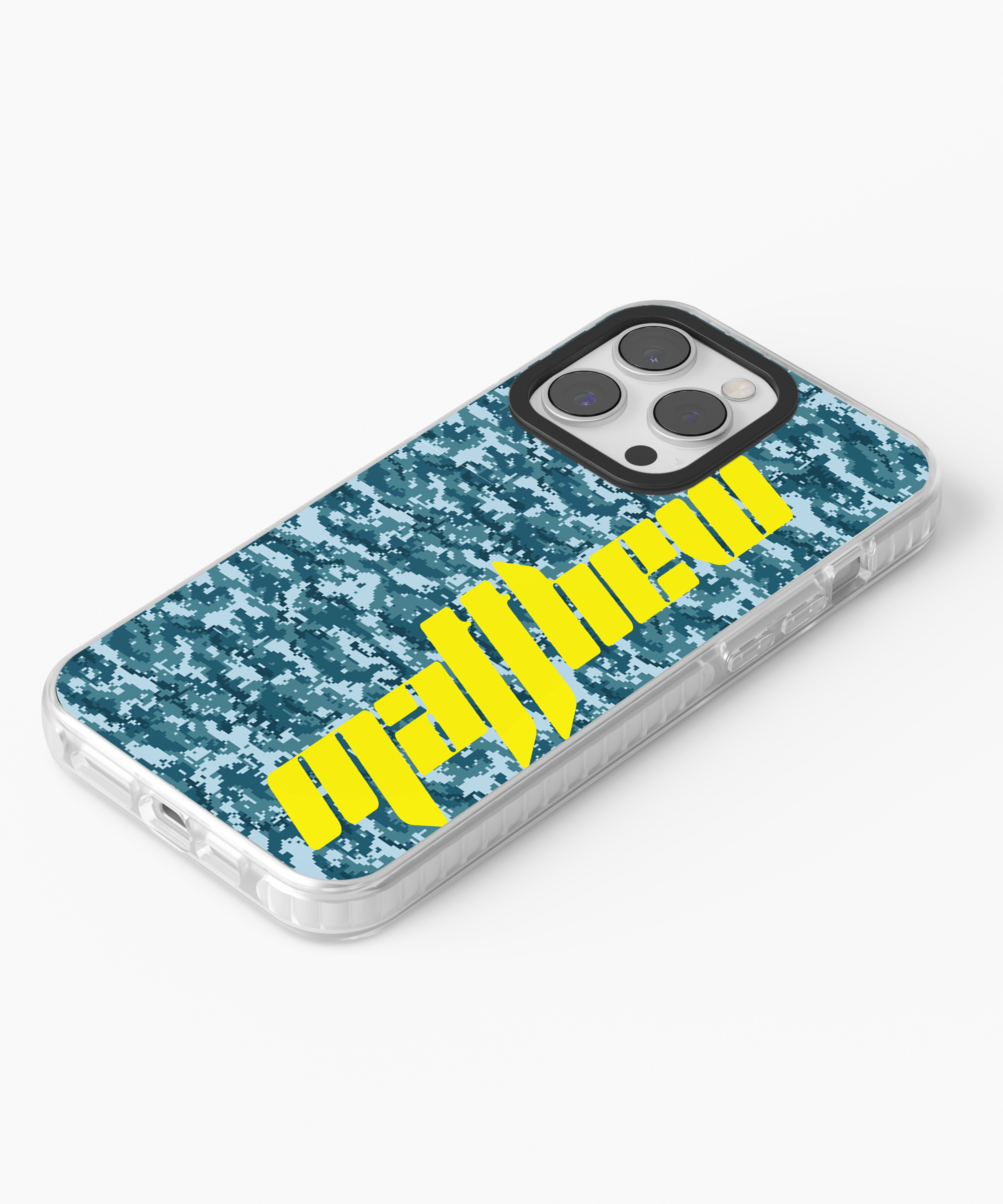 Blue Digital Camo