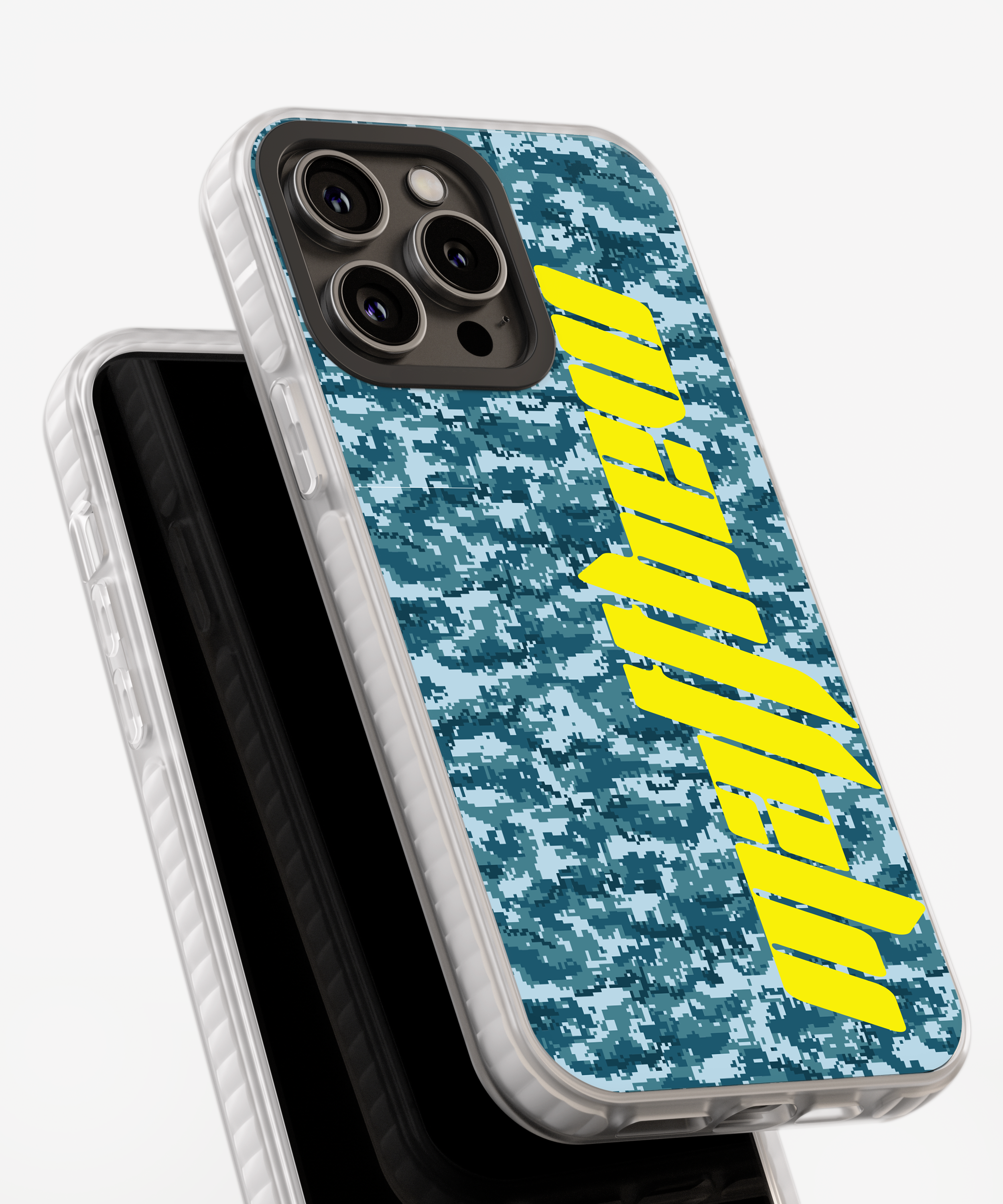 Blue Digital Camo